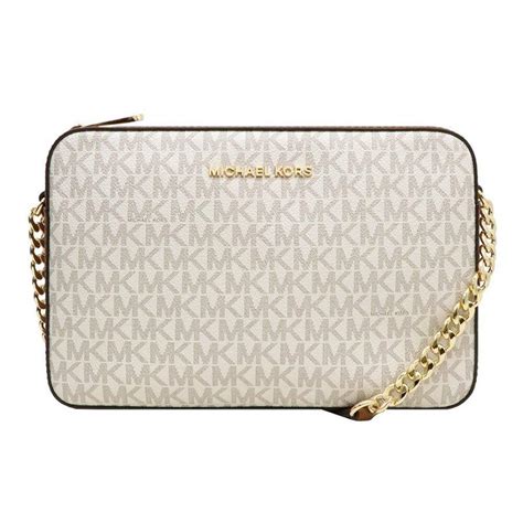 michael kors women's jet set item lg crossbody|michael kors large ew crossbody.